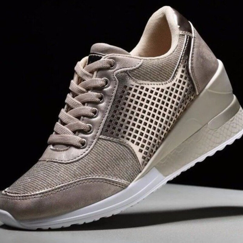 2023. aasta võrktossud Leopard Disain Elegantsed naiste kingad Platvorm Moodne Naistele Uued mustad tossud vabaaja