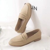 Μοκασίνια κανονικά δερμάτινα casual τετράγωνα παπούτσια για γυναίκες 2024 Loafers Γυναικεία καλοκαιρινά παπούτσια με χαμηλό τακούνι Κομψό Y2k Beau Today E