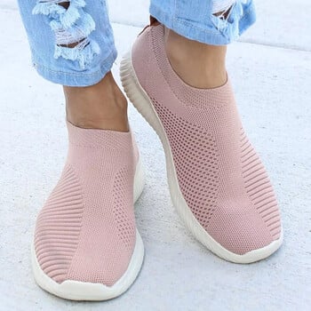 Γυναικεία πάνινα παπούτσια Slip On Flat Παπούτσια Γυναικεία Casual Παπούτσια Άνοιξη Καλοκαίρι Αθλητικά Αθλητικά Παπούτσια Κάλτσα Αθλητικά παπούτσια Αθλητικά παπούτσια Γυναίκα τένις