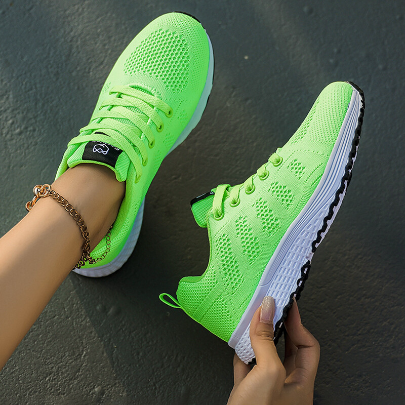 Adidași pentru femei Tendință 2024 Pantofi confortabili pentru femei Încălțăminte de vară, ocazional, respirabil, pentru alergare, pantofi de mers, marcă de lux