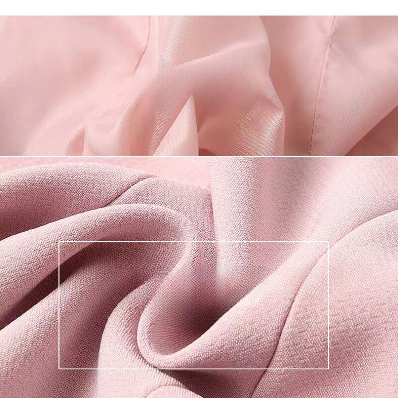 Uski blejzeri u korejskom stilu za žene, sako dugih rukava za ležerno odijelo, jednobojni crno-bijeli uredski ženski sako M-3XL