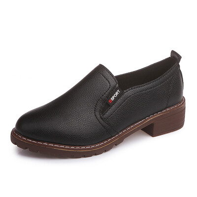 Mărimea Plus 35-42 pantofi oxford femei din piele PU pantofi casual femei mocasini cu tocuri joase pantofi brogue pentru femei pantofi mujer N7156