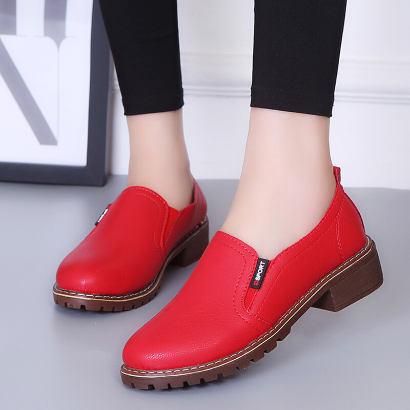 Mărimea Plus 35-42 pantofi oxford femei din piele PU pantofi casual femei mocasini cu tocuri joase pantofi brogue pentru femei pantofi mujer N7156