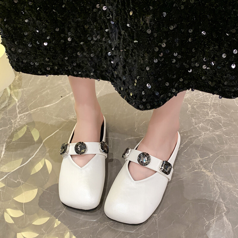 Uued madala kontsaga sussid suvised tiheda varbaga välismuulad vabaaja pumbad tänavastiilis ema sandaalid, poolsussid, jalanõud