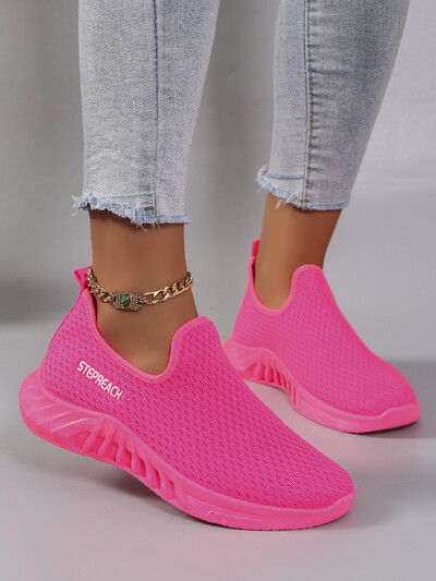 Pantofi sport casual multicolori de primavara, cu bretele, confortabili, respirabili, usori, rezistenti la uzura, cu talpa moale