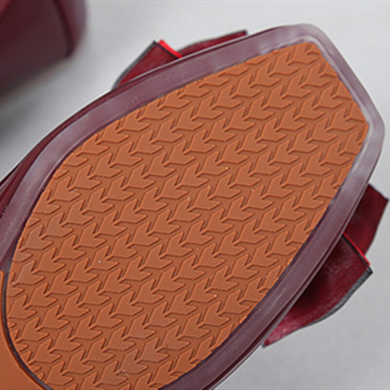 Balerini din piele pentru femei Pata de mătase Pantofi de aluat cu fundă-nod Mocasini Varf pătrat Wide Fit EU35-44 27cm Taconi roșii gri cu cusătură