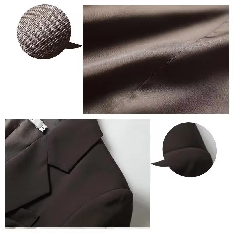 Ruudulised bleiserid Naiste mantlid Elegantsed naiste sügistalv naine 2024 Korea populaarsed rõivad Uued jakid, mida kanda tööl väliselt