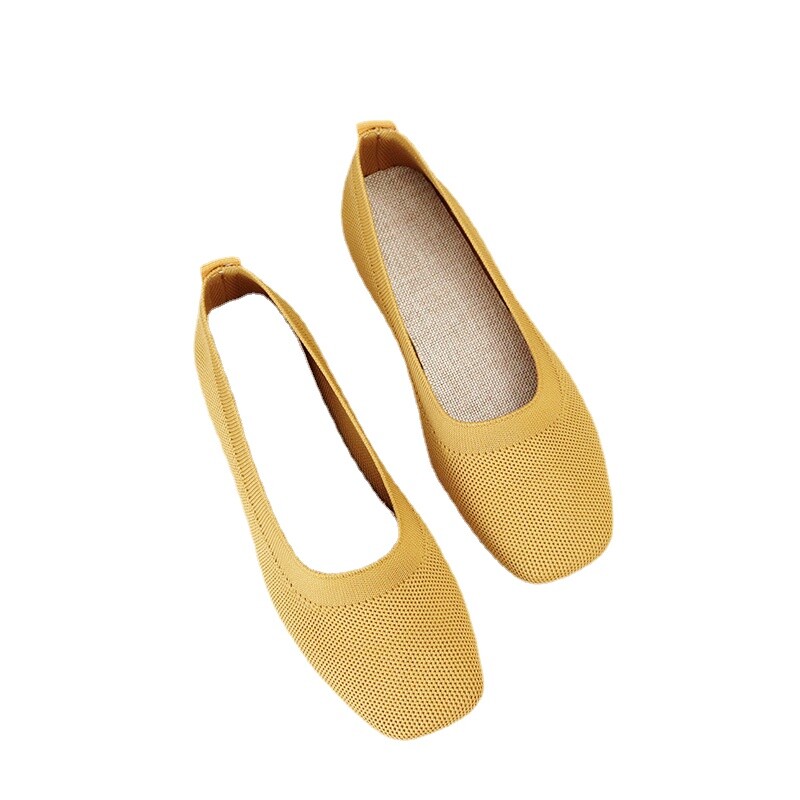 2024. aasta uued, silmkoelised, hingavad tossud, kerged naiste tossud, vabaajakingad, madala kontsaga madala kandilise varbaga zapatos