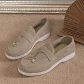 Ležerne ravne cipele veličine 43 za žene Nove udobne za posao Ženske cipele Prozračne natikače Zapatos De Mujer 2024