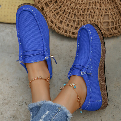 Розово-зелени мрежести маратонки Дамски дизайн на марката Леки плоски мокасини с приплъзване Дамски обувки за ходене с ниски шевове и връзки