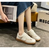 Pantofi de antrenament pentru balet, damă, 2024, pantofi unici, cu vârf pătrat, versatili, pantofi mici, albi, pentru femei