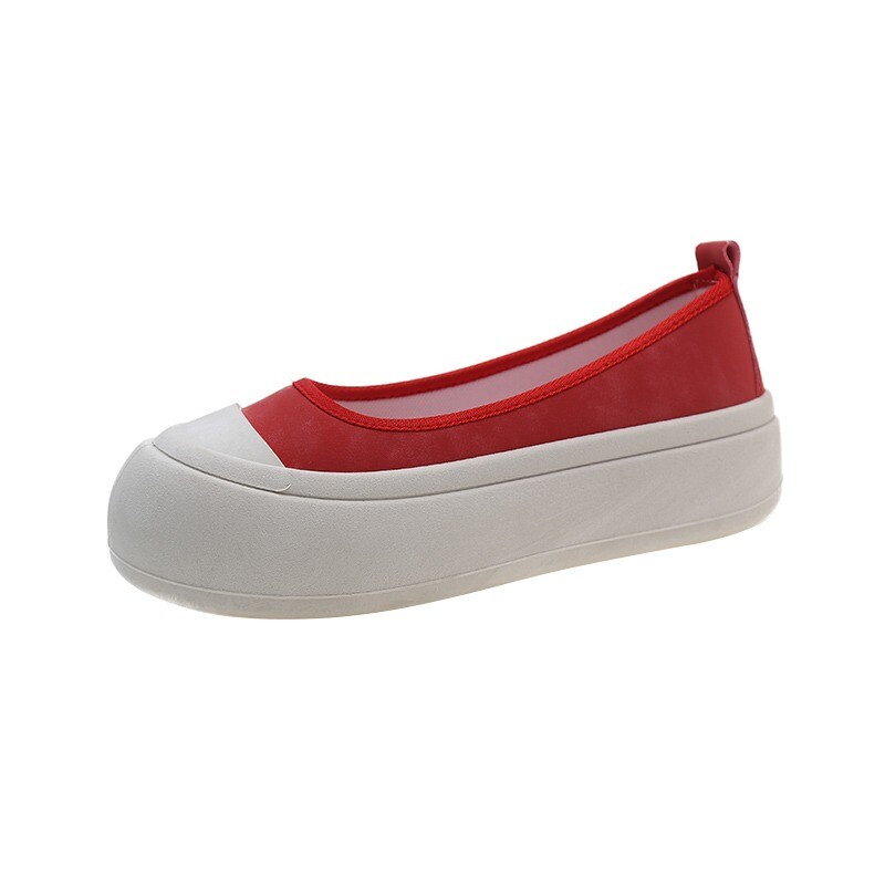 Cipele za žene 2024. Nove ženske cipele s okruglim prstima Jednostavne svestrane cipele s platformom Ljetne modne plitke ženske jednostruke cipele