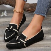 Γυναικεία παπούτσια Loafers Ballet Flats με μυτερές μύτες Ξυπόλυτα πέδιλα ολισθαίνοντα πέδιλα casual χαμηλό τακούνι, επώνυμα πολυτελή γυναικεία παπούτσια νέα σε Butterfly