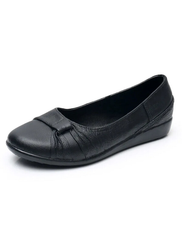 Pantofi pentru femei pentru femei, rece, ușoare, negru, antiderapant, confort, pantofi plat pentru femei, mocasini de lucru de primăvară, de vară, A256