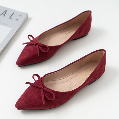 Mărimea Plus 35-42 Pantofi de damă leopard cu vârf ascuțit Mocasini pantofi cu alunecare superficială Rochie de damă Mocazini de birou