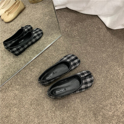 Pantofi Tabi Ninja în stil japonez pentru femei Pantofi confortabili din piele Mocasini cu vârful copitei despicați Mocasini pentru femei Pantofi balerină