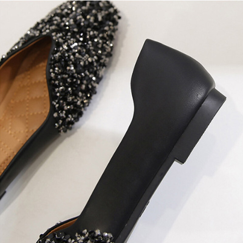 2024. aasta uuskevadine naine, elegantsed kandilise varbaga litrid Kawaii balletikorterid paljajalu Disainer Luksuslikud Mary Jane`i naiste kingad