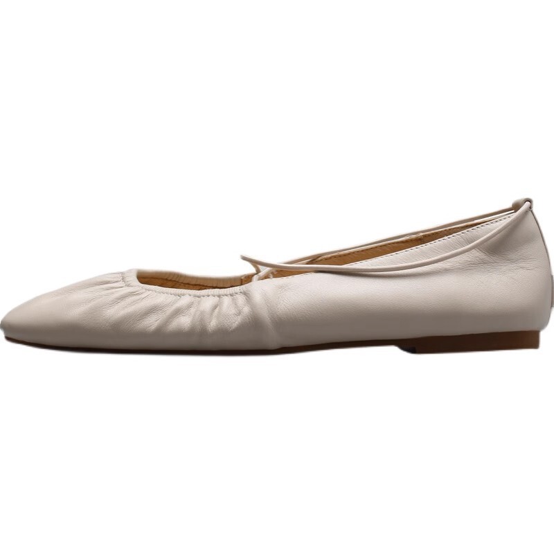 Naiste balletikorruse kummipael Lamedad kingad Naiste kandiline varvas pehme tallaga paadikingad Mugavad naistejalatsid2024