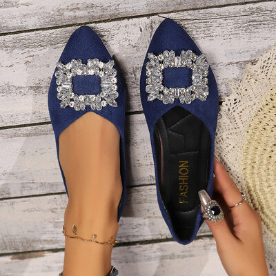 Ženske ravne cipele 2024. Proljetne i jesenske mokasine Mrežaste prozračne cipele za žene Udobne luksuzne marke Ležerne tenisice Ženske