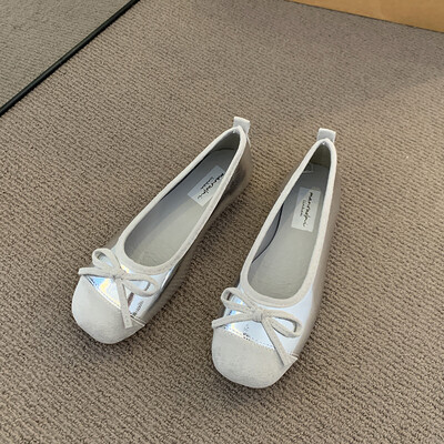 Pantofi moi Pantofi de femeie Toamnă Gură superficială Slip-on Cu vârful pătrat Casual Pantofi pentru femeie Rochie Toamna Nou Slip On Mocasin Summer Ret