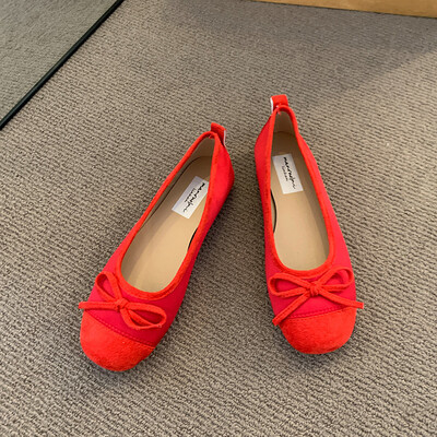 Pantofi moi Pantofi de femeie Toamnă Gură superficială Slip-on Cu vârful pătrat Casual Pantofi pentru femeie Rochie Toamna Nou Slip On Mocasin Summer Ret