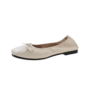 Pantofi moi Pantofi de femeie Toamnă Gură superficială Slip-on Cu vârful pătrat Casual Pantofi pentru femeie Rochie Toamna Nou Slip On Mocasin Summer Ret