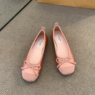 Pantofi moi Pantofi de femeie Toamnă Gură superficială Slip-on Cu vârful pătrat Casual Pantofi pentru femeie Rochie Toamna Nou Slip On Mocasin Summer Ret