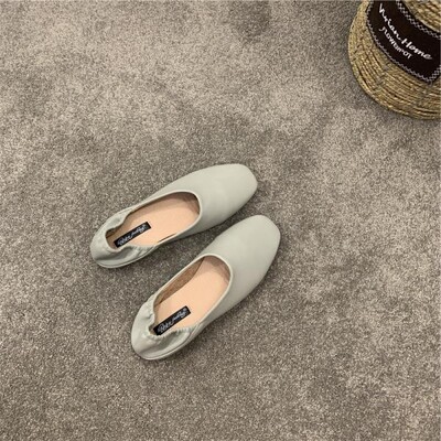Pantofi moi Pantofi de femeie Toamnă Gură superficială Slip-on Cu vârful pătrat Casual Pantofi pentru femeie Rochie Toamna Nou Slip On Mocasin Summer Ret