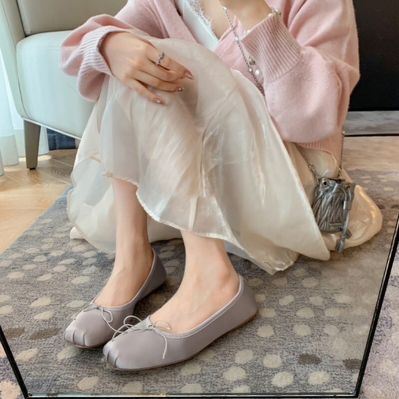 2024. aasta kevadised kikilipsud, balletikingad, moed, madalad libisemised, naiste lamedad jalanõud, naiste vabaaja õuekingad, mokasiinid