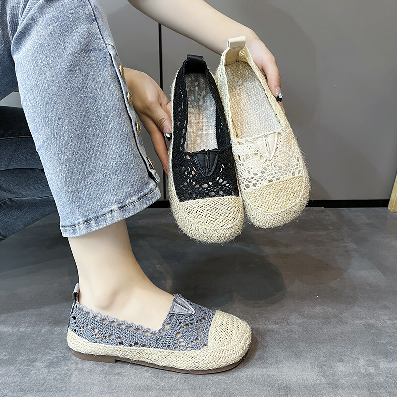 Γυναικείες ρηχά διαμερίσματα Πολυτελή Κομψά Αντλίες Γυναίκα Μοκασίνια Φθινοπωρινά Μοκασίνια Μπαλαρίνες Μαλακά Casual Γυναικεία παπούτσια Χονδρική