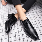 OxfordUniversity pantofi din piele ascuțit decor pentru piept pentru bărbați ocazional versatil nuntă formală pantofi pentru bărbați pantofi formali de lux