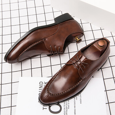 OxfordUniversity pantofi din piele ascuțit decor pentru piept pentru bărbați ocazional versatil nuntă formală pantofi pentru bărbați pantofi formali de lux