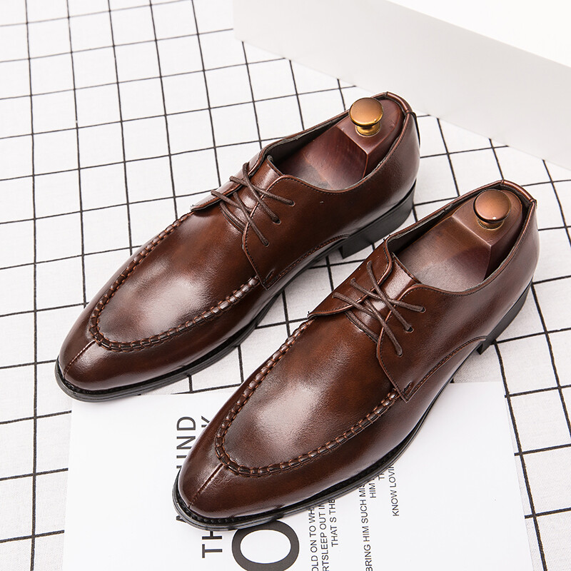 OxfordUniversity pantofi din piele ascuțit decor pentru piept pentru bărbați ocazional versatil nuntă formală pantofi pentru bărbați pantofi formali de lux