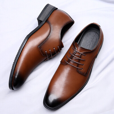 2024 Pantofi din piele Respirabili Business Ayakkab Bărbați Formali Mocasin Pantofi de tenis Designer Moda Pantofi de nuntă