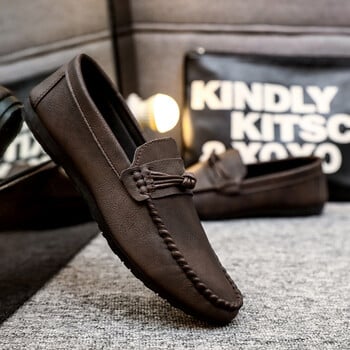 Ανδρικά παπούτσια Loafers Ανδρικά παπούτσια 2023 Fashion Comfy slip-on Drive Moccasins Παπούτσια Ανδρικά επώνυμα δερμάτινα παπούτσια βάρκας Ανδρικά παπούτσια casual