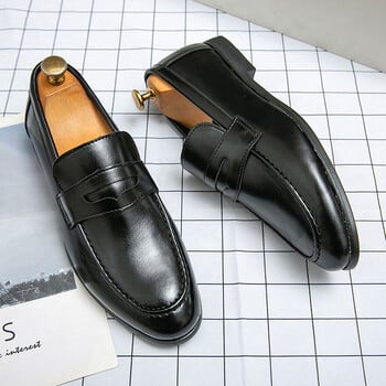 Ανοιξιάτικα ανδρικά loafers μόδας casual μόδα άνετα επίσημα παπούτσια βρετανικού στυλ