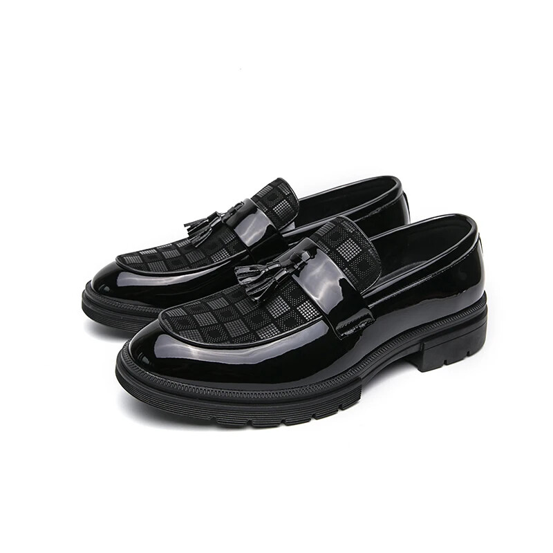 Обувки Кожени за мъже Бизнес официални нови обувки Рокля Tenis De Hombre Мокасини Mokasin Tenis Caballero Дизайнерска мода