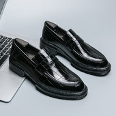 2024 Ιταλικά παπούτσια φόρεμα Ανδρικά παπούτσια για πάρτι υψηλής ποιότητας casual loafer ανδρικά ντιζάιν ίσια παπούτσια Παπούτσια οδήγησης Zapatos Hombre