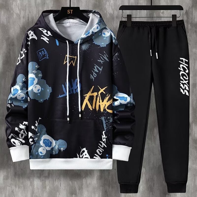 Hanorac casual pentru bărbați, trening pentru bărbați la modă cu glugă, stil nou de primăvară și toamnă, jachetă frumoasă și versatilă pentru bărbați