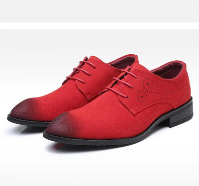 Νυφικά Ανδρικά Παπούτσια Φόρεμα Μεγάλα Μεγέθη Παπούτσια Casual Sapato Brogue Ανδρικά επαγγελματικά παπούτσια Zapatos Hombre Sapato Masculino Social