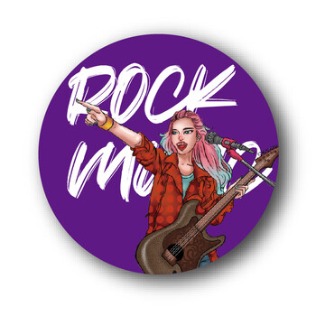 Midi Strawberry Music Festival Site Around Rock Badge 58mm Pin Fashion Μοντέρνα Διακόσμηση Προσαρμογή οθόνης