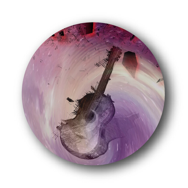 Festivalul de muzică Midi Strawberry Site Around Rock Badge 58mm Pin Moda Modern Decorare Personalizare ecran