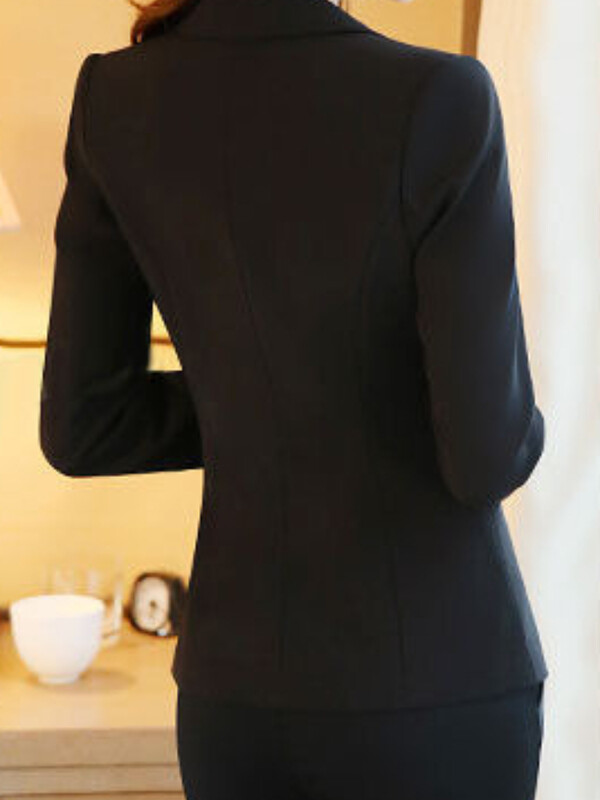 Jar/jeseň 2024 Nový malý oblek, módna elegantná bunda pre ženy, kórejská edícia, ležérny slim fit top pre ženy v štýle obleku