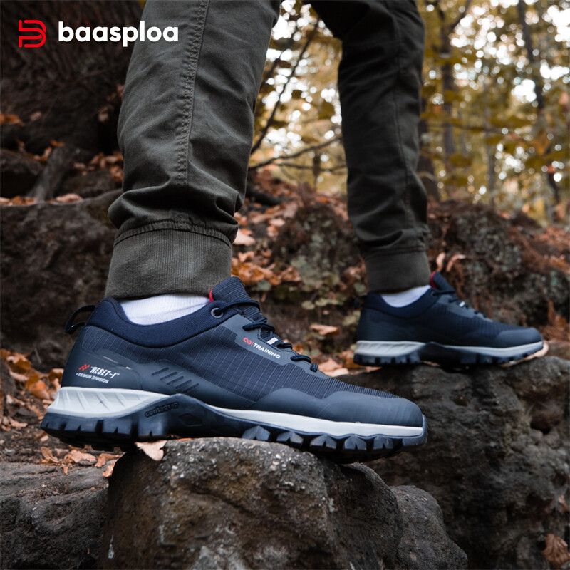 Baasploa uued meeste libisemisvastased kulumiskindlad matkajalatsid Mood veekindlad välisreisijalatsid tossud mugavad meeste jalanõud