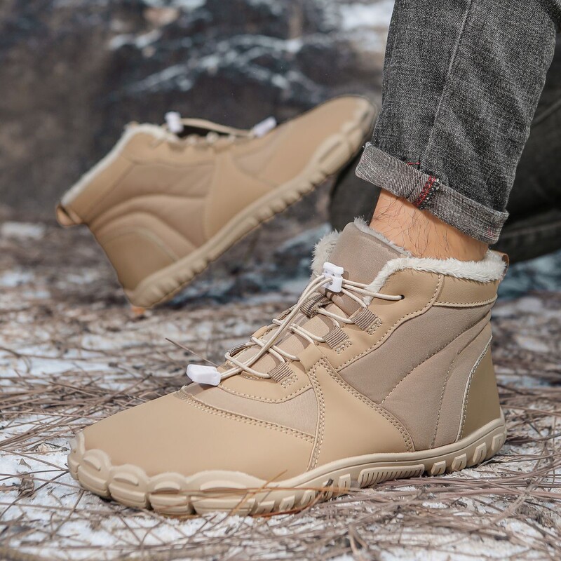 Naiste lumesaapad, meeste talvised välimatkajalatsid, veekindlad ja soojad karusnahast vabaaja matkasaapad