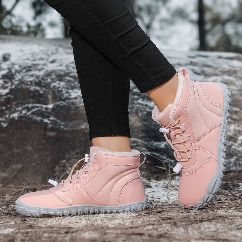 Naiste lumesaapad, meeste talvised välimatkajalatsid, veekindlad ja soojad karusnahast vabaaja matkasaapad