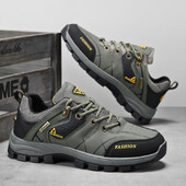 Pantofi de mers pe jos Bărbați Drumeții în aer liber Sport Pantofi anti-alunecare Bărbați Mesh Confortabil și respirabil Pantofi de trekking cu șireturi pentru bărbați