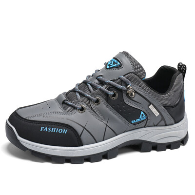 Pantofi de mers pe jos Bărbați Drumeții în aer liber Sport Pantofi anti-alunecare Bărbați Mesh Confortabil și respirabil Pantofi de trekking cu șireturi pentru bărbați