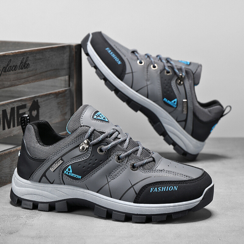 Pantofi de mers pe jos Bărbați Drumeții în aer liber Sport Pantofi anti-alunecare Bărbați Mesh Confortabil și respirabil Pantofi de trekking cu șireturi pentru bărbați