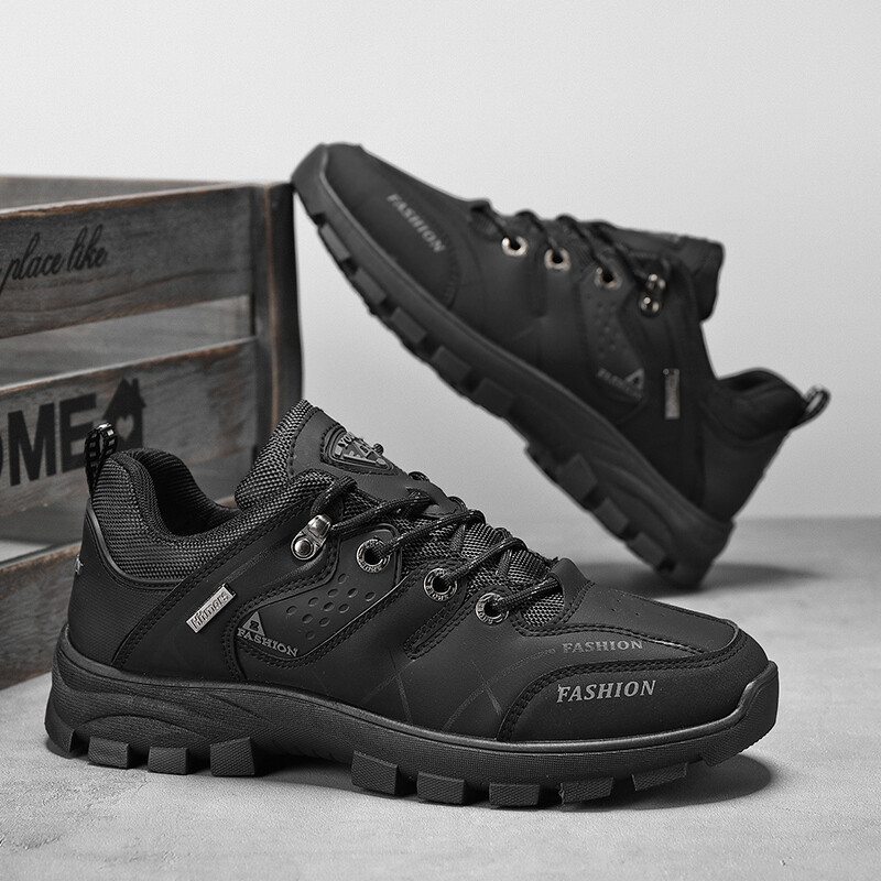 Pantofi de mers pe jos Bărbați Drumeții în aer liber Sport Pantofi anti-alunecare Bărbați Mesh Confortabil și respirabil Pantofi de trekking cu șireturi pentru bărbați